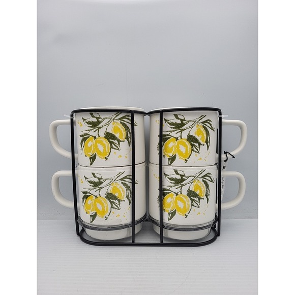 Bellissimo Lemons Stacking‎ Mug Set - Picture 2 of 3